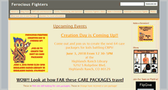 Desktop Screenshot of ferociousfighters.org